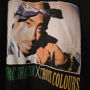 Cross Colours Tupac Shakur Graphic Tee 2X NWT